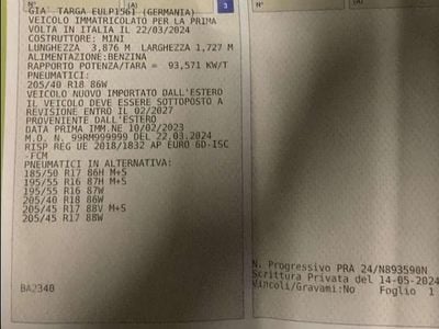 Usata Mini John Cooper Works Premium Plus 136 CV (100 kW) 2023 Utilitaria