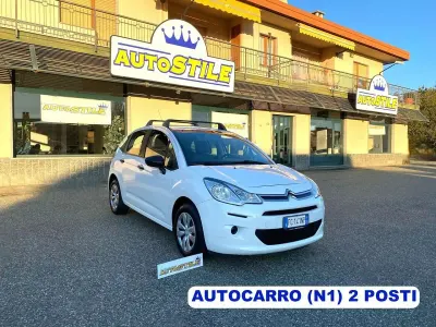 Usata Citroën C3 75 CV (55 kW) 2016 Bianco Furgone