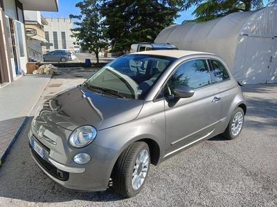 Usata Fiat 500 85 CV (62 kW) 2012 Grigio Cabrio