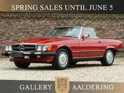 Usata Mercedes 560 230 CV (169 kW) 1986 Rosso Cabrio