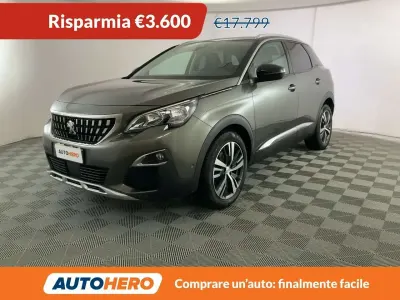 Brugt Peugeot 3008 Allure 131 HK (96 kW) 2018 Grå SUV