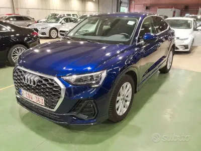 Usata Audi Q3 Sportback Business 150 CV (110 kW) 2022 Blu/azzurro SUV