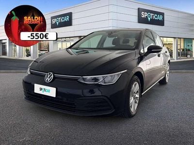 Nero Usata 2022 VW Golf Life Berlina | 24.900 € (Buon prezzo)