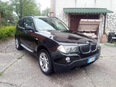 Usata BMW X3 177 CV (130 kW) 2007 Nero SUV