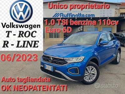 Blu Usata 2023 VW T-Roc R-line SUV | 18.900 € (Buon prezzo)