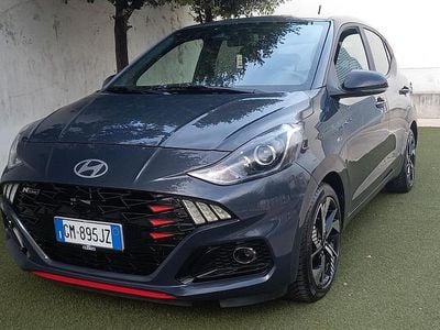 Usata Hyundai i10 N Line 100 CV (73 kW) 2023 Grigio Utilitaria