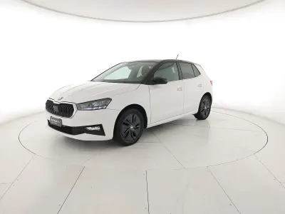 Usata Skoda Fabia Style 80 CV (58 kW) 2021 Bianco magnolia nero tulipano perlato Utilitaria