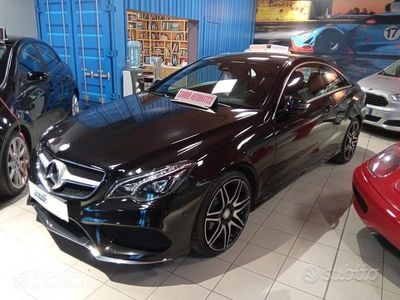 Usata Mercedes E350 AMG line 258 CV (189 kW) 2014 Nero Coupé