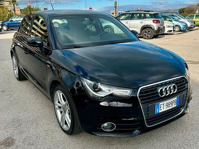 Usata Audi A1 Sportback S-Line 90 CV (66 kW) 2014 Nero Utilitaria