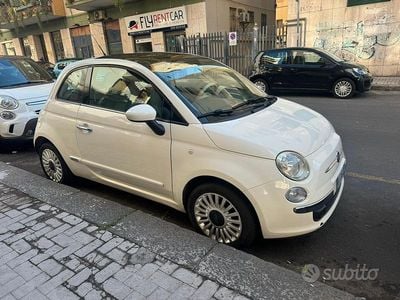 Usata Fiat 500 Lounge 69 CV (50 kW) 2011 Bianco Berlina