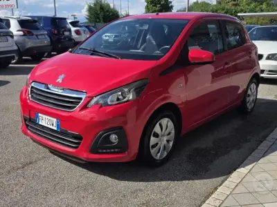 Usata Peugeot 108 69 CV (50 kW) 2018 Rosso Berlina
