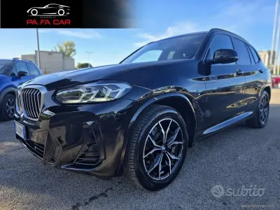 Usata BMW X3 M Sport 190 CV (139 kW) 2024 Nero SUV