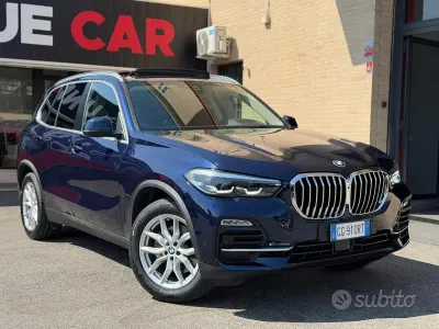 Usata BMW X5 Sport Line 231 CV (169 kW) 2021 Bluazzurro SUV