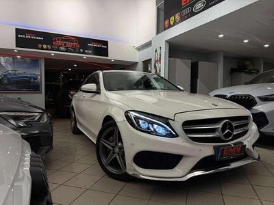 Usata Mercedes C220 Premium 170 CV (125 kW) 2014 Bianco Berlina