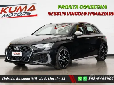 Usata Audi A3 S-Line 150 CV (110 kW) 2022 Mythos black pearl cod. “y9t” Berlina