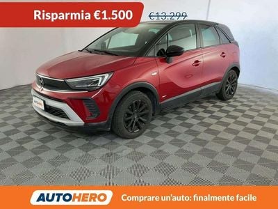 Usata Opel Crossland X Design & Tech 83 CV (61 kW) 2021 Rosso SUV