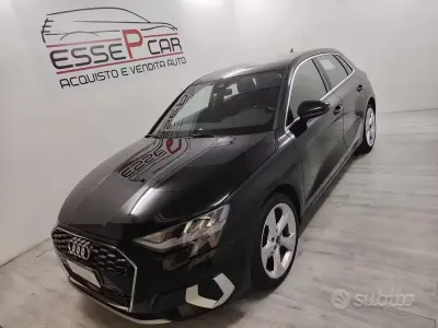Usata Audi A3 110 CV (80 kW) 2022 Nero Berlina