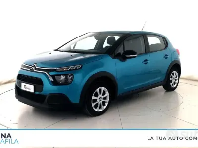 Usata Citroën C3 Feel 83 CV (61 kW) 2022 Blu Utilitaria