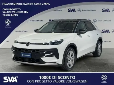 Nuova VW T-Roc Life 150 CV (110 kW) 2026 Pure white / tetto nero SUV