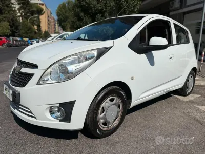 Usata Chevrolet Spark 68 CV (50 kW) 2012 Bianco Utilitaria