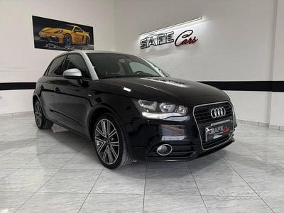 Usata Audi A1 S-Line 90 CV (66 kW) 2012 Nero Berlina