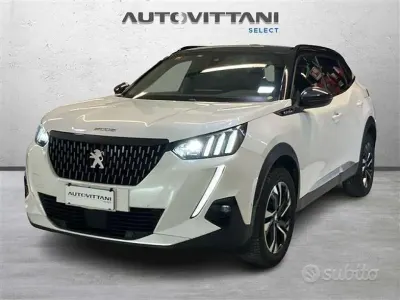 Usata Peugeot 2008 GT-line 131 CV (96 kW) 2020 Bianco SUV