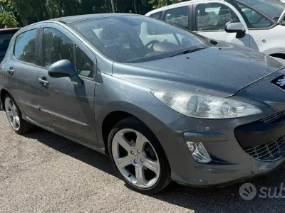 Usata Peugeot 308 Premium 109 CV (80 kW) 2008 Grigio Berlina