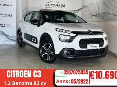 Usata Citroën C3 83 CV (61 kW) 2022 Bianco Utilitaria