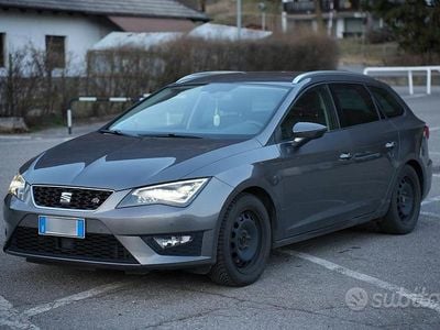 Usata Seat Leon ST FR 184 CV (135 kW) 2014 Grigio Station wagon
