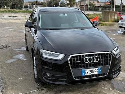 Usata Audi Q3 Advanced Plus 150 CV (110 kW) 2014 Nero SUV