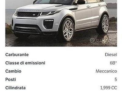 Usata Land Rover Range Rover evoque SE 204 CV (150 kW) 2018 Bianco SUV