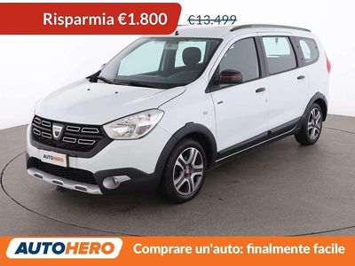 Usata Dacia Lodgy Stepway 116 CV (85 kW) 2019 Bianco Monovolume