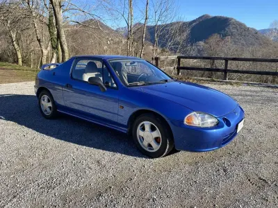Usata Honda CR-X 160 CV (117 kW) 1992 Blu Cabrio