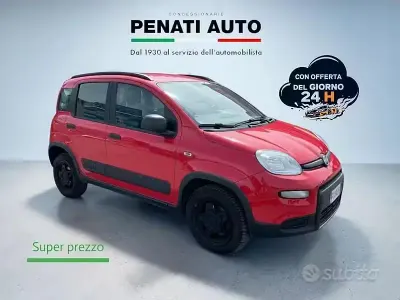 Usata Fiat Panda 4x4 S 86 CV (63 kW) 2019 Rosso Utilitaria