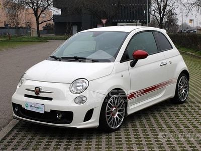 Usata Abarth 500 Custom 135 CV (99 kW) 2014 Bianco Utilitaria