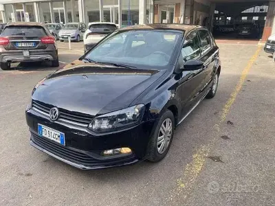 Usata VW Polo Trendline 60 CV (44 kW) 2016 Nero Berlina