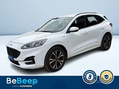 Usata Ford Kuga ST-Line 150 CV (110 kW) 2021 Bianco pastello SUV