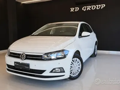 Usata VW Polo Comfortline 80 CV (58 kW) 2018 Bianco Utilitaria