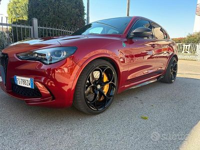 Usata Alfa Romeo Stelvio Quadrifoglio 510 CV (375 kW) 2018 Rosso SUV