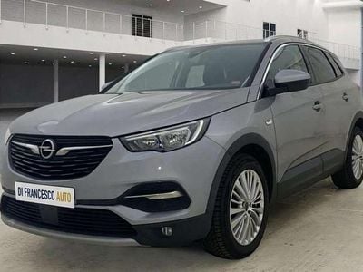 Usata Opel Grandland X S 120 CV (88 kW) 2018 Grigio metallizzato SUV