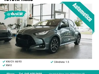 Nuova Toyota Yaris 92 CV (67 kW) 2026 Utilitaria