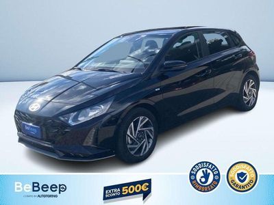 Usata Hyundai i20 100 CV (73 kW) 2024 Nero Utilitaria