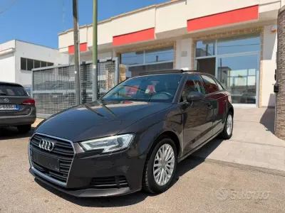 Usata Audi A3 116 CV (85 kW) 2017 Nero Berlina