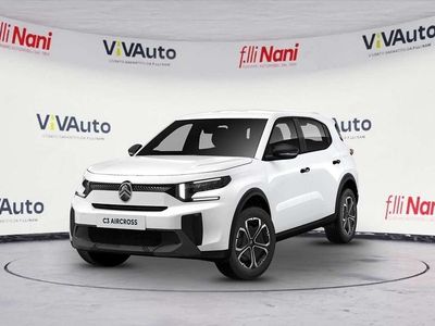 Nuova Citroën C3 Aircross PureTech 101 CV (74 kW) 2025 Bianco SUV