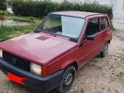 Usata Fiat Panda 54 CV (39 kW) 2002 Rosso Utilitaria