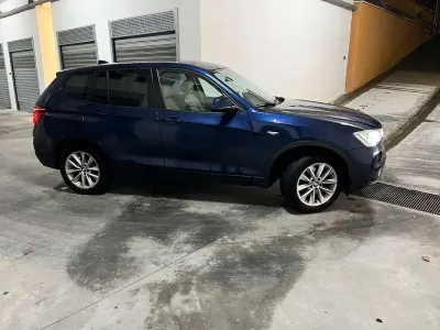 Usata BMW X3 xLine 190 CV (139 kW) 2016 Blu/azzurro SUV