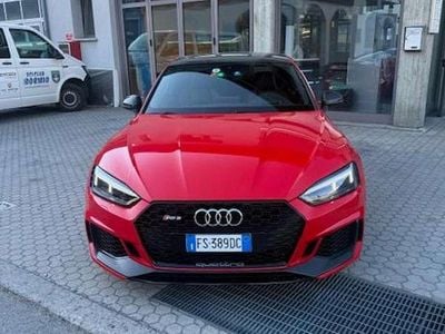 Usata Audi RS5 Ambiente 450 CV (330 kW) 2017 Rosso Coupé