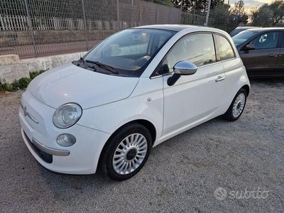 Usata Fiat 500 Lounge 69 CV (50 kW) 2010 Bianco Berlina