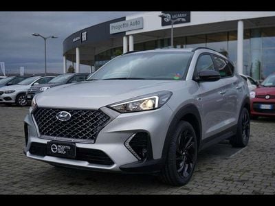 Usata Hyundai Tucson XPrime 136 CV (100 kW) 2019 Sleek silver SUV