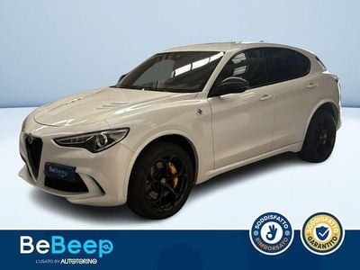 Usata Alfa Romeo Stelvio Quadrifoglio 510 CV (375 kW) 2021 Bianco pastello SUV